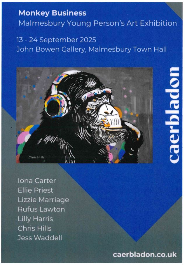 Caerbladon - Monkey Business- Malmesbury Young Person's Art Exhibition
